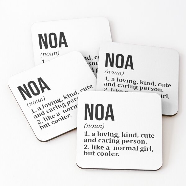 Item preview, Noa Name Definition designed and sold by XCIV.