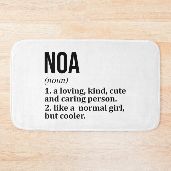Item preview, Noa Name Definition designed and sold by XCIV.