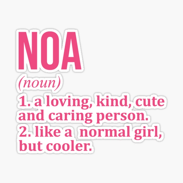 Noa Name Definition for Women