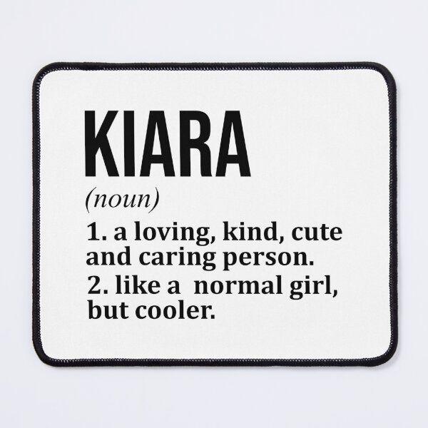 Item preview, Kiara Name Definition designed and sold by XCIV.