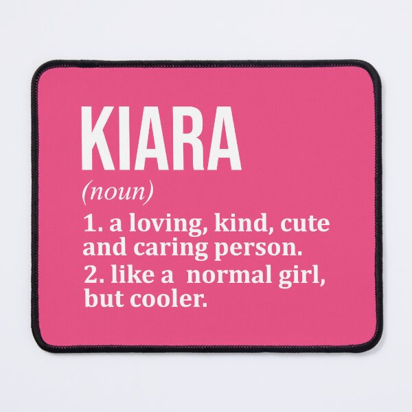 Item preview, Kiara Name Definition for Women designed and sold by XCIV.