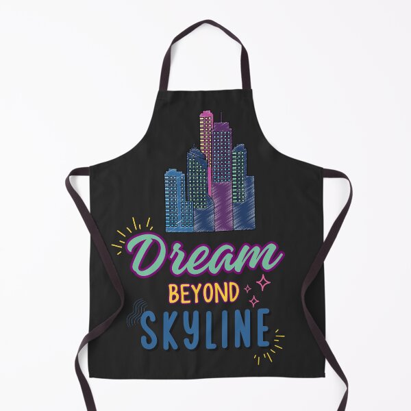 Item preview, dream beyond skyline inspirational quotes designed and sold by PerfectTees03.