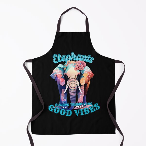 Item preview, Elephants: Always Trumpeting Good Vibes. funny elephant designed and sold by ElephantVibes.