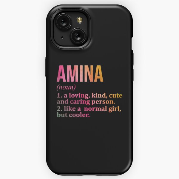 Amina iPhone Cases for Sale | Redbubble