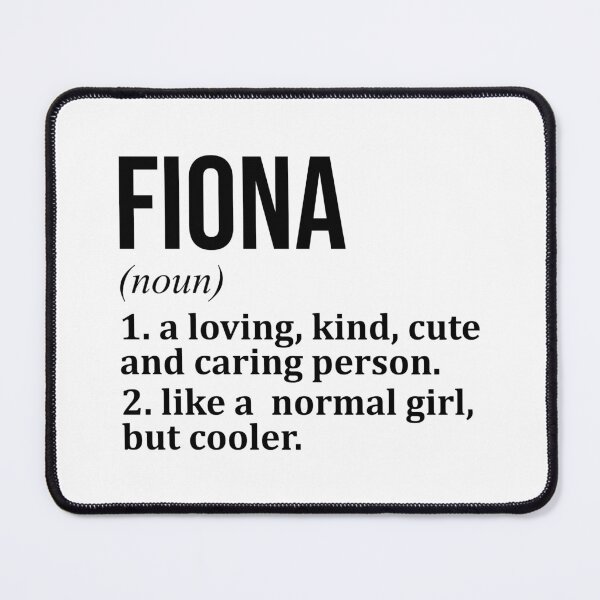 Item preview, Fiona Name Definition designed and sold by XCIV.
