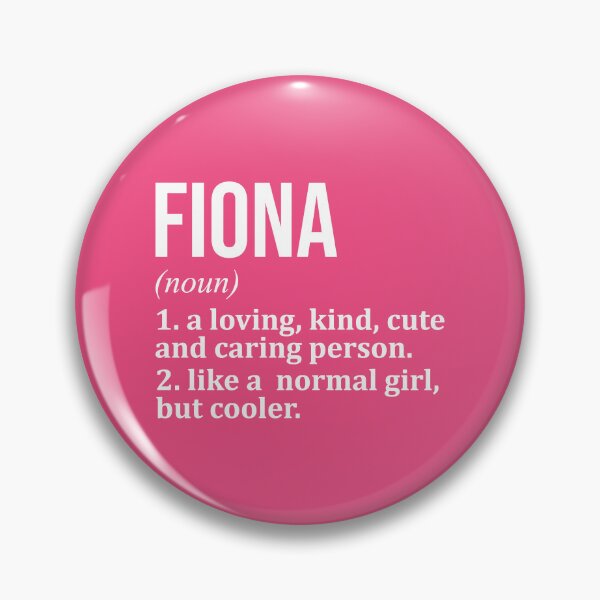 Artikelvorschau, Fiona-Namensdefinition für Frauen entworfen und verkauft von XCIV.