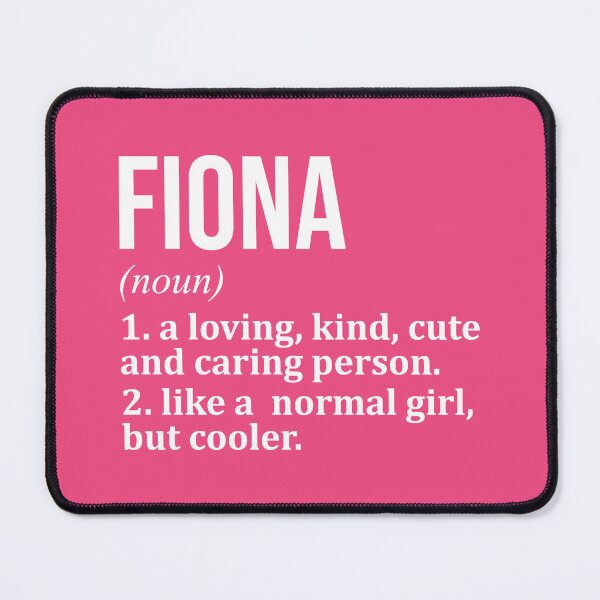 Item preview, Fiona Name Definition for Women designed and sold by XCIV.