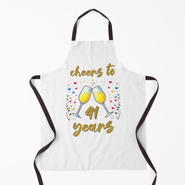Item preview, Cheers to 41 years Anniversary Celebrating designed and sold by 4TeeToo.