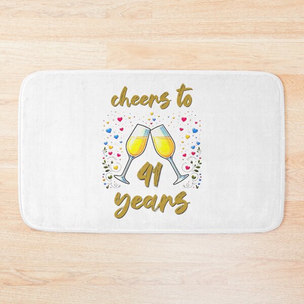 Item preview, Cheers to 41 years Anniversary Celebrating designed and sold by 4TeeToo.