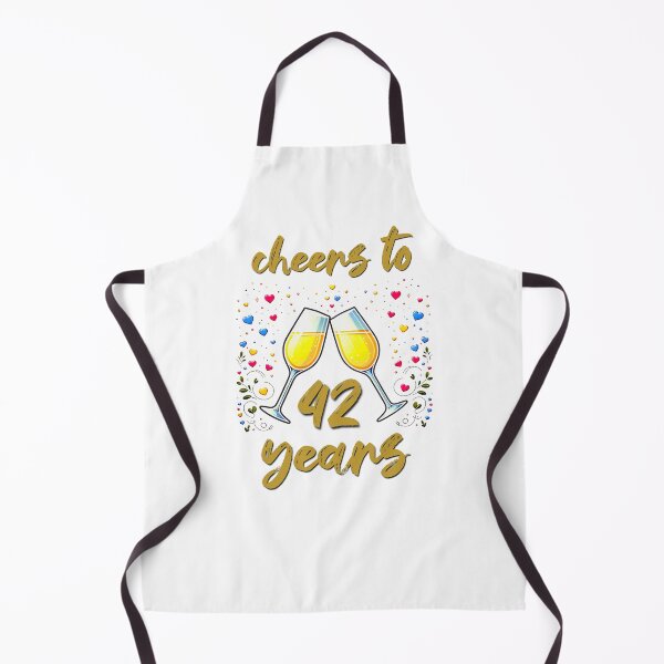 Item preview, Cheers to 42 years Anniversary Celebrating designed and sold by 4TeeToo.