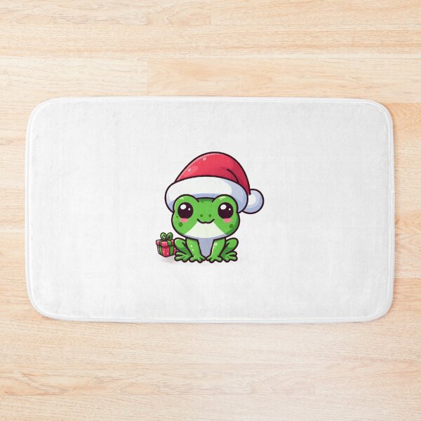Item preview, Cute froggy in santa hat designed and sold by Wxjtecki.