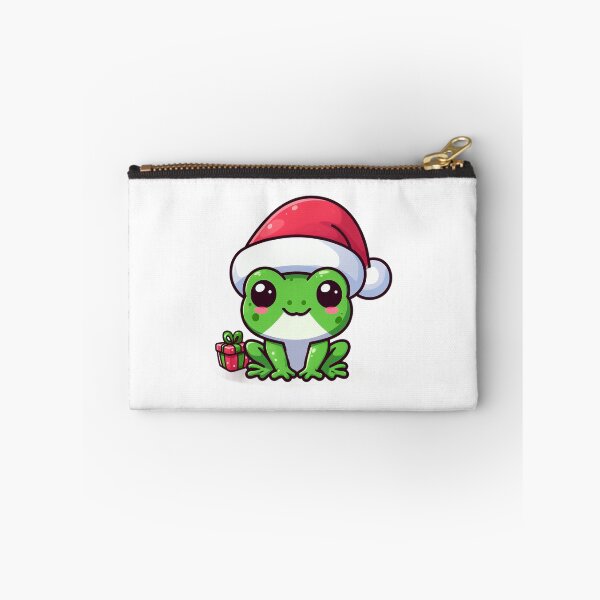 Item preview, Cute froggy in santa hat designed and sold by Wxjtecki.