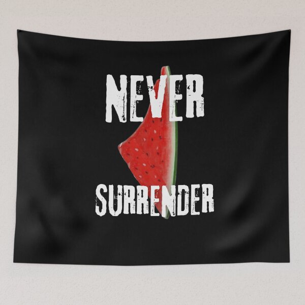 Item preview, Palestine Never Surrender designed and sold by Flirt-Teez.