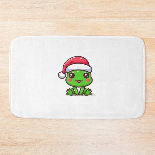 Item preview, Cute froggy in santa hat designed and sold by Wxjtecki.