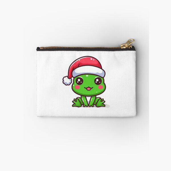 Item preview, Cute froggy in santa hat designed and sold by Wxjtecki.