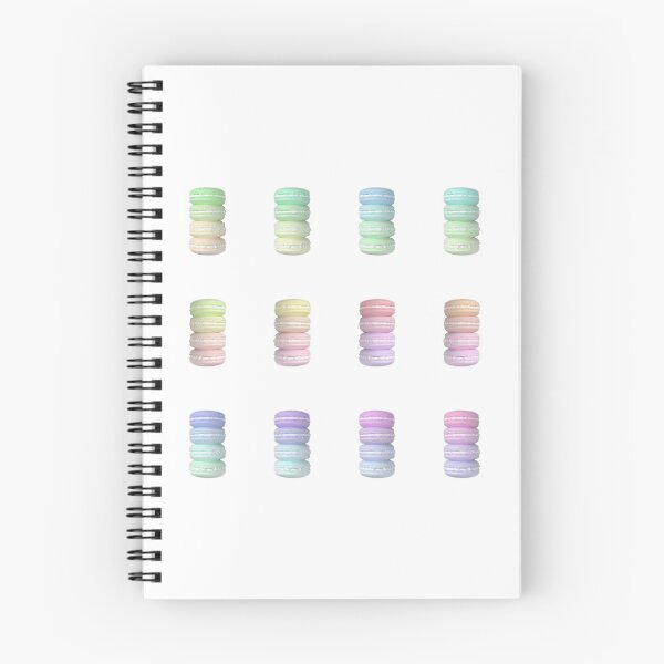 Item preview, Pastel rainbow French macaroons, cookies, pastry shop full of colors /1 designed and sold by My-fake-places.