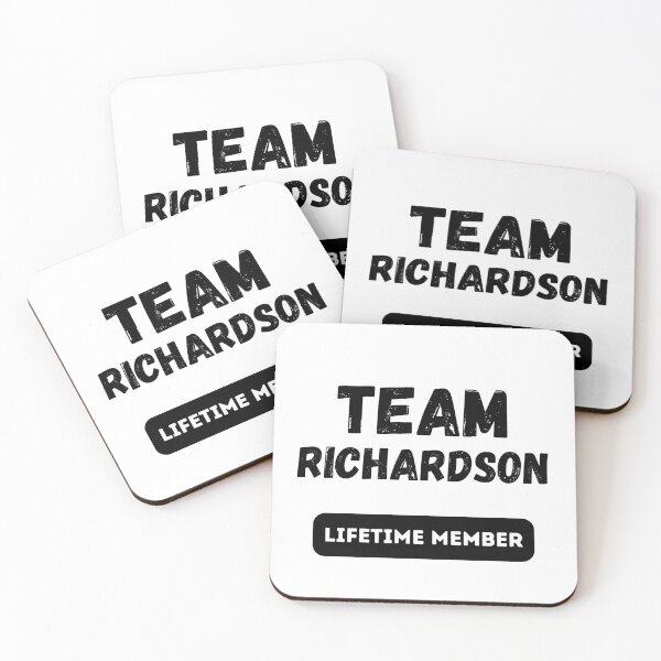 Item preview, Team RICHARDSON Lifetime member family gift designed and sold by IssaraStudio.