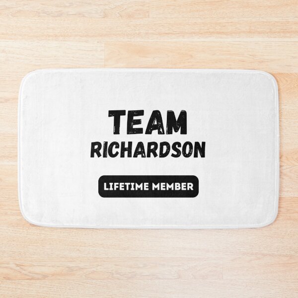 Item preview, Team RICHARDSON Lifetime member family gift designed and sold by IssaraStudio.