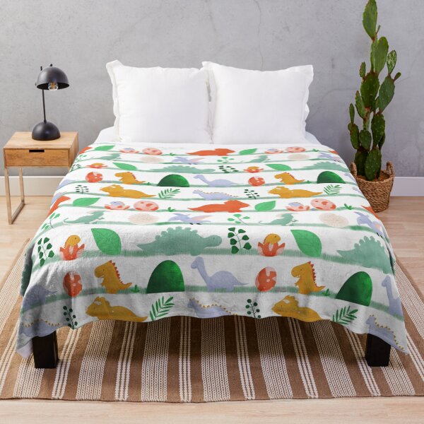Item preview, Playful Dinosaurs Pattern designed and sold by LenkaDesign.