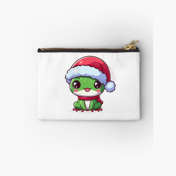 Item preview, Cute froggy in santa hat designed and sold by Wxjtecki.