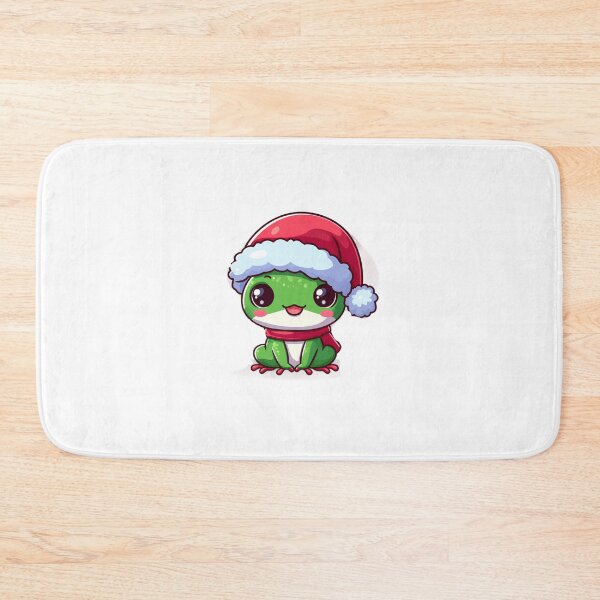 Item preview, Cute froggy in santa hat designed and sold by Wxjtecki.