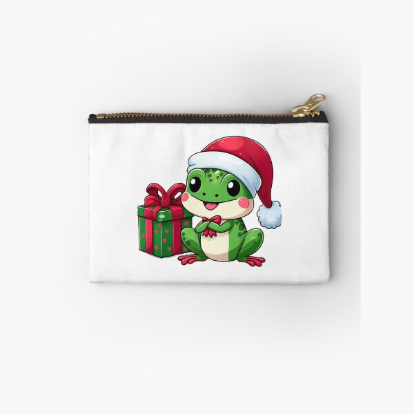 Item preview, Cute froggy in santa hat designed and sold by Wxjtecki.