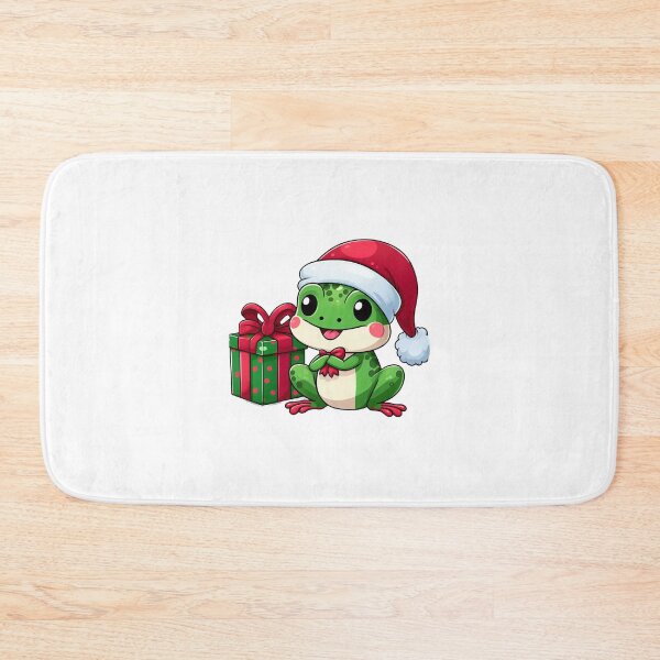 Item preview, Cute froggy in santa hat designed and sold by Wxjtecki.