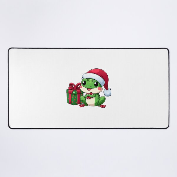 Item preview, Cute froggy in santa hat designed and sold by Wxjtecki.