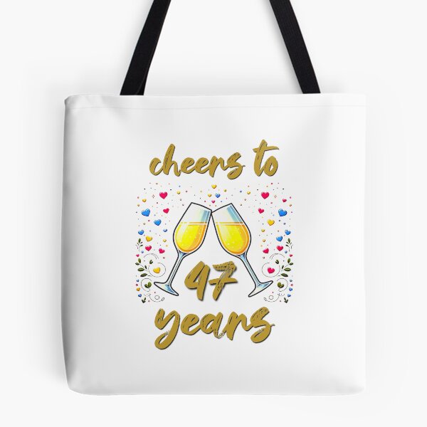 Item preview, Cheers to 47 years Anniversary Celebrating designed and sold by 4TeeToo.