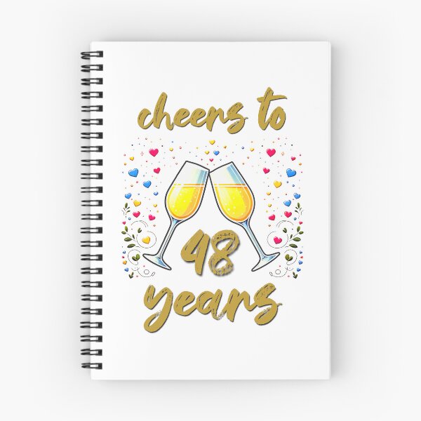 Item preview, Cheers to 48 years Anniversary Celebrating designed and sold by 4TeeToo.