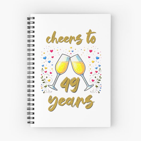 Item preview, Cheers to 49 years Anniversary Celebrating designed and sold by 4TeeToo.