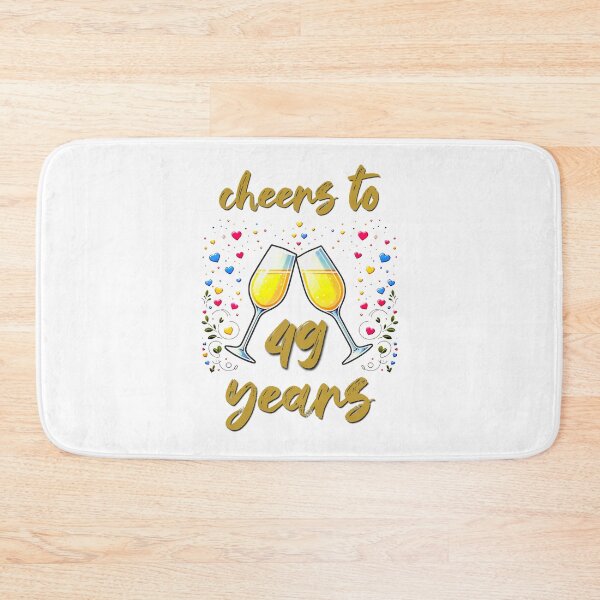 Item preview, Cheers to 49 years Anniversary Celebrating designed and sold by 4TeeToo.