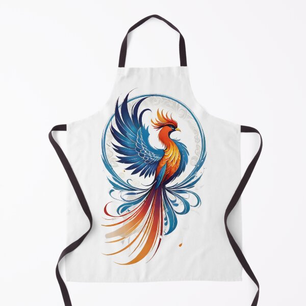 Item preview, "Rising from Ashes: Mythical Phoenix Illustration" designed and sold by ArtistKunal123.