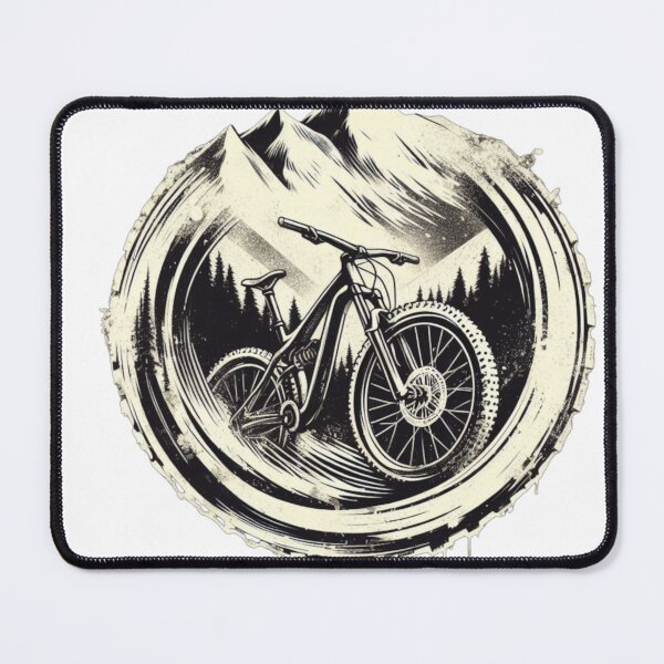 Item preview,  mountain biking, designed and sold by KICIART.