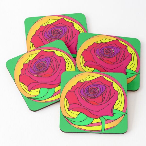 Item preview, Minimalist Red Rose designed and sold by JoeStylistic.