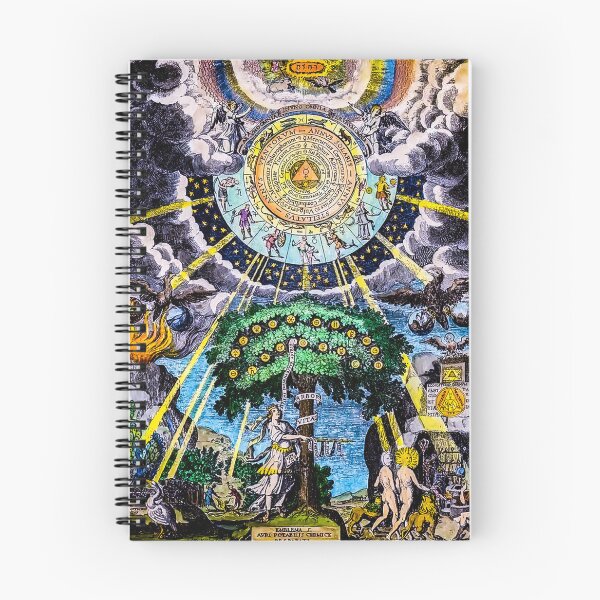 Item preview, The Alchemical Hermetic Tree - 1651 engraving designed and sold by Arwen-Art.