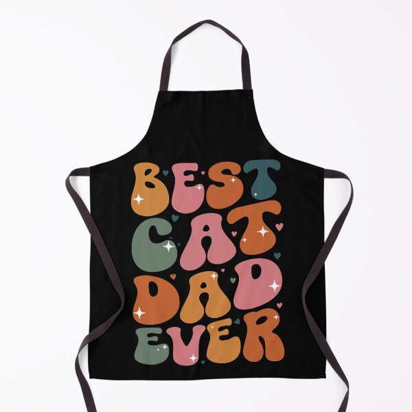 Item preview, Best Cat Dad Ever Retro Groovy Funny Cat designed and sold by LounisArt.