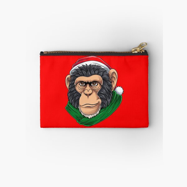 Item preview, Christmas Monkey Santa Clause Xmas designed and sold by LionessLove.