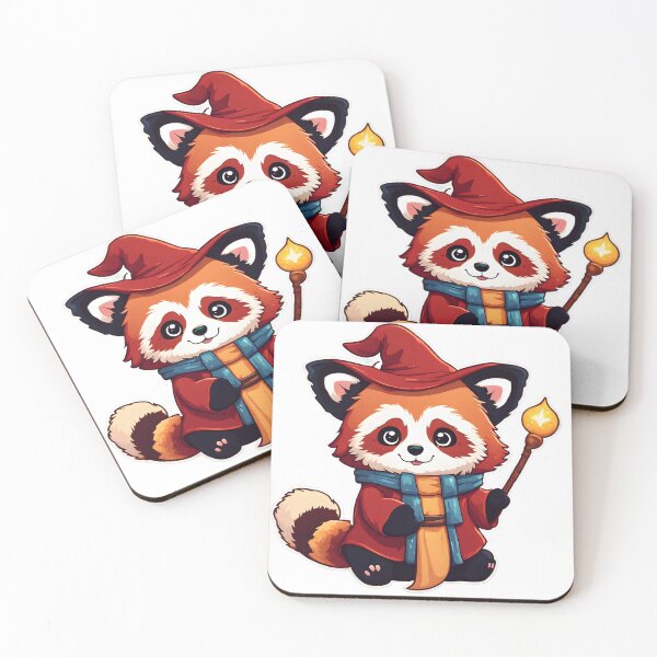 Item preview, Kawaii Wizard Red Panda Design  designed and sold by VisualMotivator.
