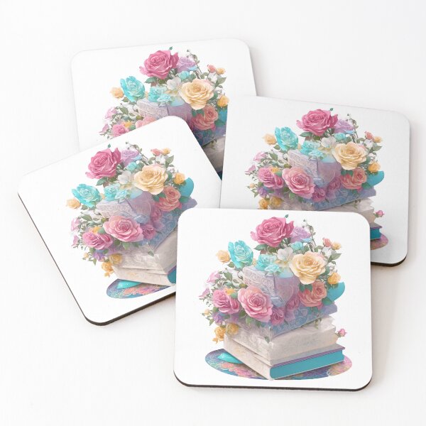 Item preview, Charming Book Sticker: Pastel Fantasy in 3D Vector Art (125) designed and sold by WASjourney.