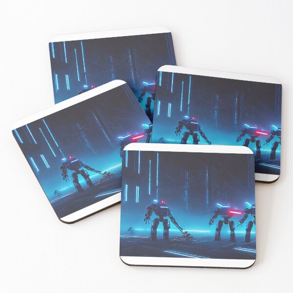 Item preview, Cyberpunk Robots designed and sold by ErzaProducts.