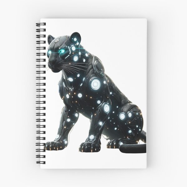 Item preview, Neon Stalker - Cyber Panther designed and sold by MrAI-Store.