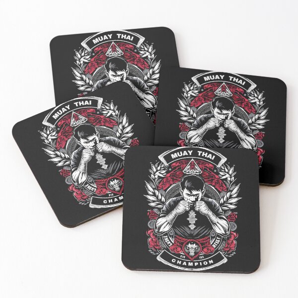 Item preview, Muay Thai fighters designed and sold by TaevasDesign.