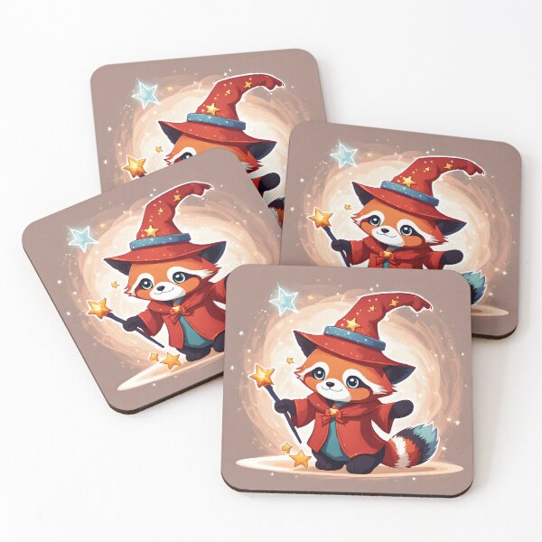 Item preview, Cute Kawaii Red Panda Wizard Design  designed and sold by VisualMotivator.