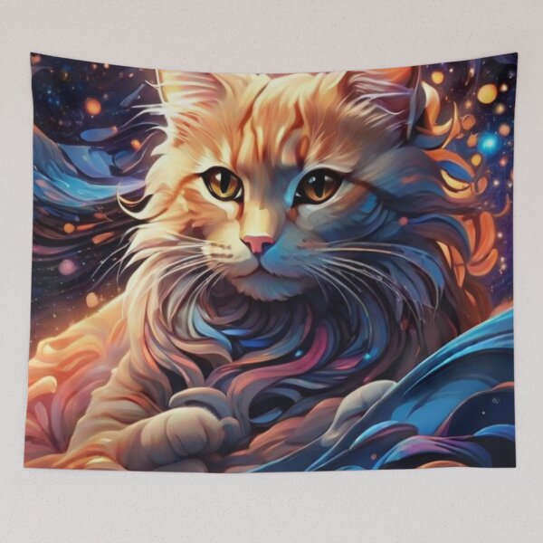 Item preview,  Cosmos Cat-Cosmic Simphony designed and sold by chigara.