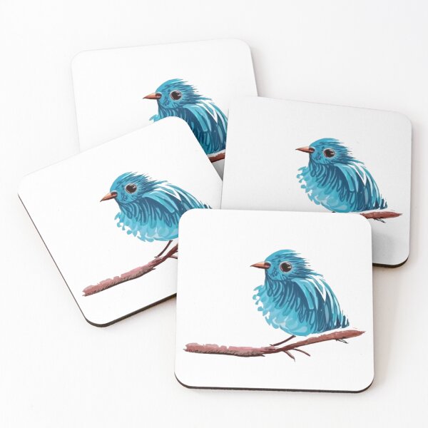 Item preview, Oil Painted blue bird designed and sold by PaulBlueShop.