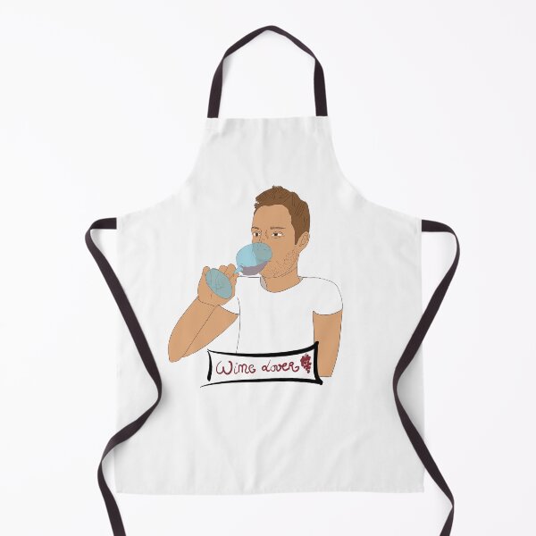 Item preview, French men with glass of wine designed and sold by DesignbyYust.