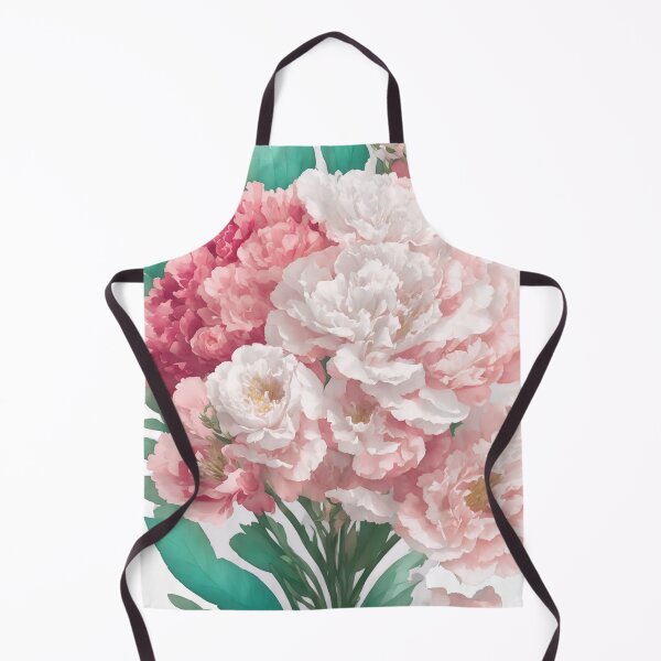Item preview, Charming Carnation Bouquet Sticker: Pastel Fantasy in 3D Vector Art (127) designed and sold by WASjourney.