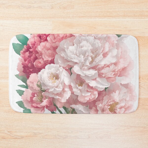 Item preview, Charming Carnation Bouquet Sticker: Pastel Fantasy in 3D Vector Art (127) designed and sold by WASjourney.