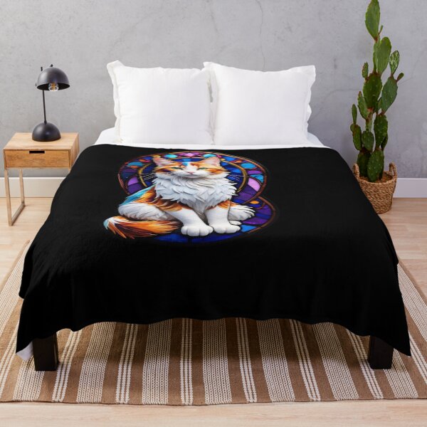 Item preview, Stained Glass Calico Cat designed and sold by Desfix.